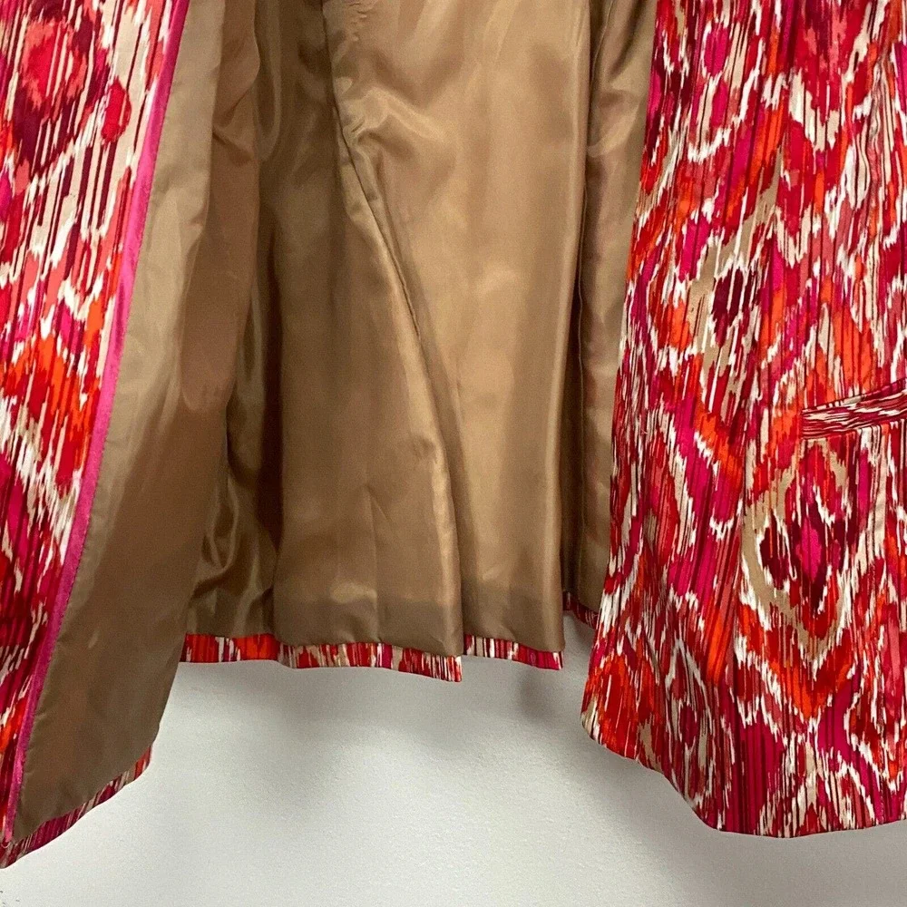 Maggie Barnes for Catherines Open Blazers Women Plus Sz 3x‎ Abstract Print